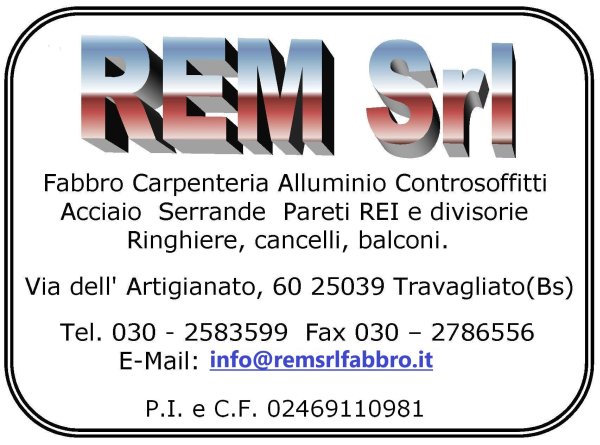 Logo REM Srl – fabbro e lavorazioni metalliche, partner convenzionato Farwel